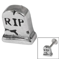 Steel Threaded Attachment - 1.2mm Cast Steel RIP Headstone