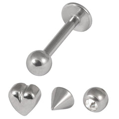Multipack - Steel Labret and Attachments Set 1.2mm