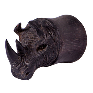 Organic Plug Areng Wood Rhino (OG19)
