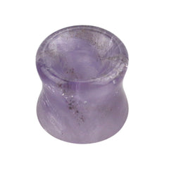 view all Amethyst Stone Double Flared Eyelet Tunnel body jewellery