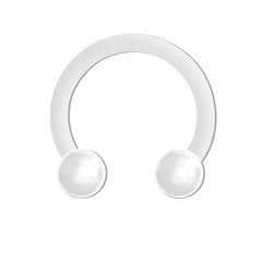 view all Bioflex Circular Barbells with Acrylic Balls (CBB) (Horseshoes) body jewellery