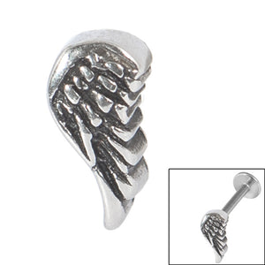 Steel Threaded Attachment - 1.2mm and 1.6mm Cast Steel Angel Wing