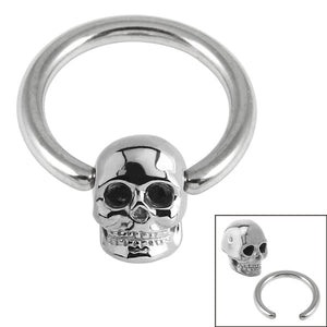 Steel BCR with Skull