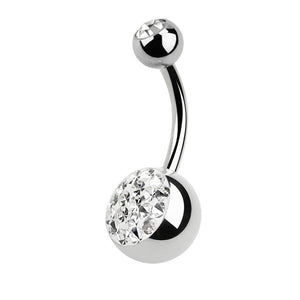 Steel Sparkle Belly Bar