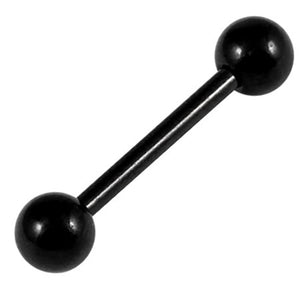 Black Titanium Barbells 1.6mm 6-26mm