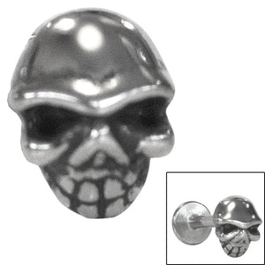 Steel Threaded Attachment - 1.2mm Cast Steel Skull