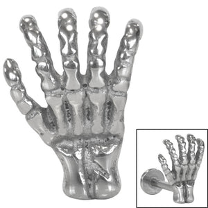 Steel Threaded Attachment - 1.2mm Cast Steel Skeleton Hand