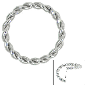 Steel Rope Continuous Twist Rings (Seamless Ring)