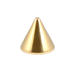 Zircon Titanium Cones (Gold colour PVD)