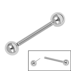 Titanium Threadless Barbell 1.6mm