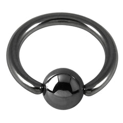view all Black Steel Ball Closure Ring (BCR) body jewellery