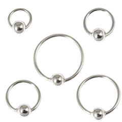 Sterling Silver Hoops - Earrings H21-H24