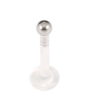 Bioflex Push-fit Labret with Steel Ball