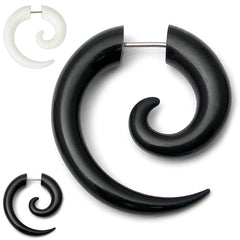 view all Acrylic Fake Spiral Stretchers (Push Fit) body jewellery