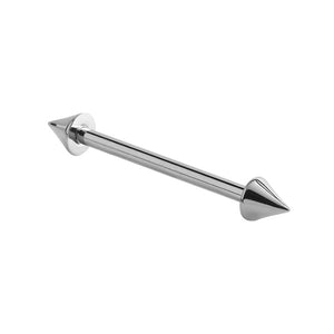 Steel Coned Micro Barbell 1.2mm