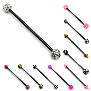 Black Steel Pick and Mix Industrial Scaffold Barbells